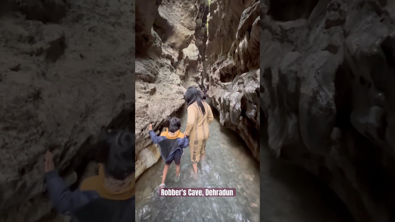 Robber's Cave (Guchhu Paani) in Dehradun #mountains #lifeisbutadream